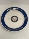 Homer Laughlin West Virginia Sesquicentennial Plate 150th Birthday 2013