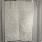 Pottery Barn Kids Heirloom Abc Baby Quilt Embroidered Crib Size 36x50    Rare