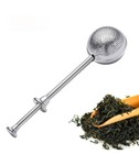 Long-handle Tea Ball Infuser     Stainless Steel Reusable Strainer For Loose Leaf