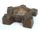 Fort Mchenry Old Metal Souvenir Building Ashtray Baltimore