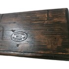 Antique Singer Sewing Machine Puzzle Box Wooden Folding Attachment Case 1889 3x7