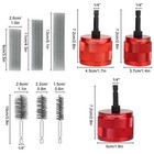 1 2  3 4  1  Copper Pipe Cleaner Drill Kit Internal External Plumbing Brush Tool