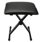 Dual-tube X-shape Keyboard Stand Adjustable Folding Piano Bench Stool Seat Us