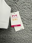 Maidenform Sports Bra Girls Small White Self Expressions Racerback 0641 Sport