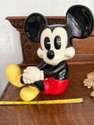 Vintage Walt Disney Productions Ceramic Mickey Mouse Figure 11  Tall Japan