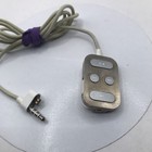 Apple A1018 Wired Remote Control For Ipod Silver White 3 5mm Jack