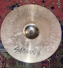 Sabian Aax X-plosion 20  Crash Cymbal Cracked Repairable Used