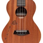 Islander Mt-4-isl Tenor Ukulele With Hawaiian Islands Engraving   Mahogany Top