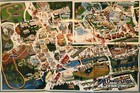 1993 Dorney Park   Wildwater Kingdom Vintage Amusement Theme Park Souvenir Map