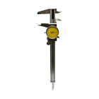 Yellow Face 0-6  Stainless Steel 4 Way Dial Caliper Shock Proof  001  Graduation