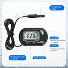 Aquaneat Aquarium Thermometer Digital Fish Tank Temperature 3pcs