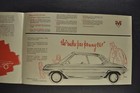 1963 Voltra Electric Car Brochure Folder Excellent Original 63