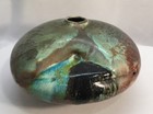 Steven Forbes-desoule Raku Art Pottery Vase 8   x11   
