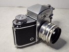 Exakta Vx Ihagee Dresden 35mm Camera W  Carl Zeiss Tessar F3 5 50mm Read