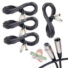 Microphone Cables By Fat Toad    4 Pack  20ft Pro Audio Xlr Mic Cord Patch