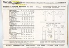 Misses Coat Size 14 Bust 34 Mccall s 4375 Vintage 1957 Sewing Pattern