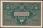 S-ds12 - Group Of 3 X Banknotes Poland 10 Marek 1919 Almost Unc  Banknotes P  25