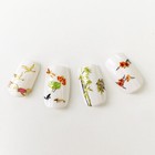 Asian Inspired Nail Art Self-adhesive Stickers Nail Decals  Set Of 6