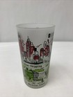 Michigan Frosted Souvenir Glass Vintage Hazel Atlas Tumbler