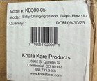 Koala Kare Kb300-05 Baby Changing Station Wallmoun Horizontal Granite White Gray