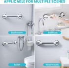 Taili Grab Bars For Bathtubs And Showers 2 Pack Suction Grab Bar  Heavy Duty