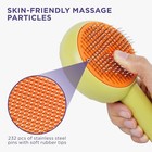 Set Of 2 Cat Dog Self-cleaning Shedding Brush - Skin Friendly Grooming Tool