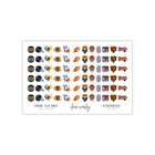 Chicago Bears  Football Nail Decals Water Transfer Clear Overlay Nail Art