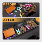 Underseat Storage Box Organizer Fit 15-19 Silverado Sierra 2500 3500hd Crew Cab