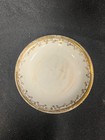 Butter Pat Plate With Gold Rim Antique