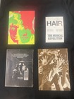 Vintage Hair Musical Program Lot 1960s Counterculture Broadway Ephemera