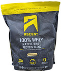 Ascent 100  Whey Protein Vanilla Bean 4 25 Lbs Exp 04 2027