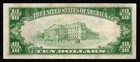 1928  10  crisp Xf  Gold Certificate 