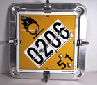 Hazard Flip Plackard Metal Signs Hazmat Placard Sign 5 Signs And 1 Blank