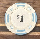  1 Vintage Casino Poker Chip Unidentified