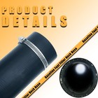 Gasoline Fuel Filler Neck Hose With 4 Hose Clamps 2 Inches Inside Reinforced Gas