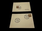 Berlin Germany 3  Pfenning  Canceled Postal Card From 1938 Lot Of 2 Collectible