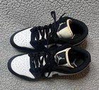 Nike Air Jordan 1 Low Td Panda Football Cleats Mens Size 9 White   Black 