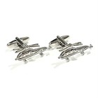 Aircraft Plane Helicopter Men Birthday Father   s Day Gift Cufflinks