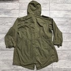 Vtg Us Army M-1951 Fishtail Parka Shell M51 Korean War Military Jacket Size M l