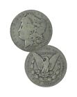 Pre 1921 Silver Morgan Dollar Cull Lot Of 5 S 1 Coins Mixed Dates And Mint Marks