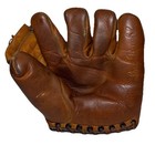 Vintage Hutch Baseball Glove Split Fingered 1940-50s Rare Lou Ruehl