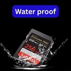 Sandisk 256gb Extreme Pro Sdxc Uhs-i Memory Card C10  U3  V30  4k Uhd  Sd Card