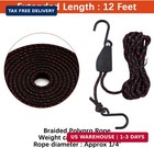 4 Pcs Kayak Rope Tie Downs Straps  1 4  X 12ft Adjustable Tie Down Straps Canoe