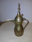 Antique Middle Eastern Coffee  Teapot Brass possibly Silver