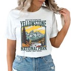 Yellowstone National Park Vintage Hiking Yellowstone National Park T Shirt