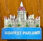 Hand Painted Scale Model Of Budapest  Hungary Parliament Building