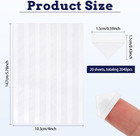 Photo Corner Sticker 2040 Pcs 20 Sheets Transparent Photo Corners Sticker Self-a
