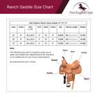 Handmade Western Leather Youth Child Horse Pony Ranch Saddle 10  12  13 