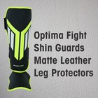 Fadi Sports Mma Muay Thai Shin Guards Instep Pads Kickboxing Training Gear