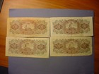 South Korea 10 Won 1964 P-33 Set Of 4  93379